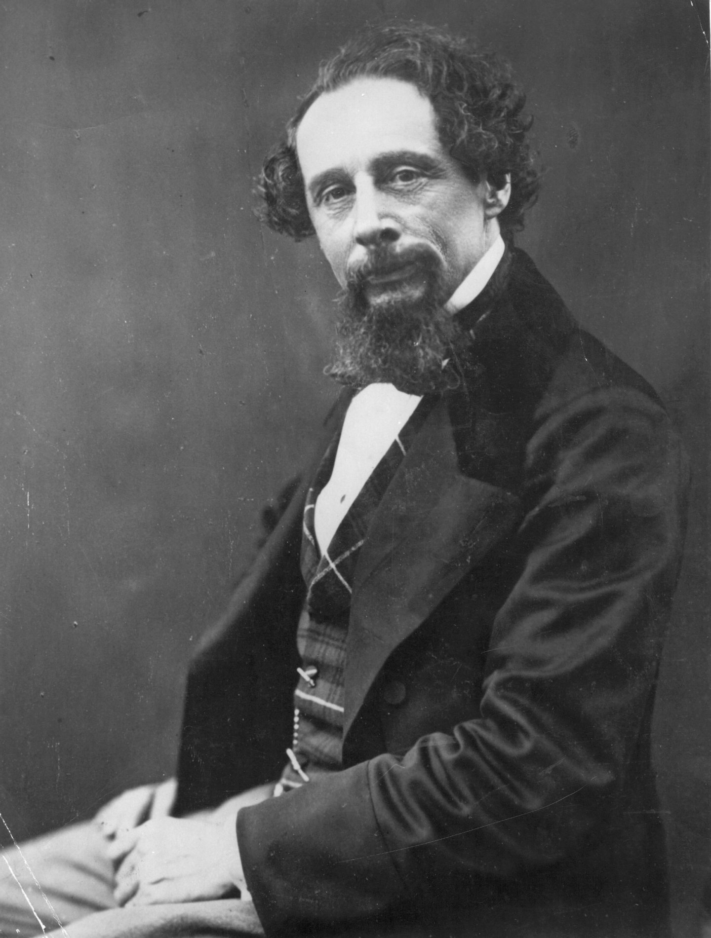 black, &, white;format, portrait, ;male;facial, hair;Roles, &, Occupations;Personality;British;English;P, 1983, BOX, 301, 1/2;P/DICKENS/CHARLES, 
