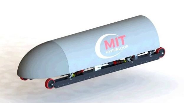 Hyperloop desenho do MIT