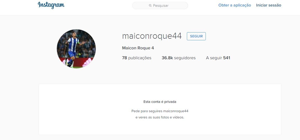 maicon Instagram