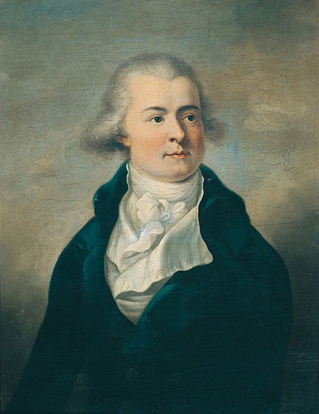 O prÃ­ncipe Franz Joseph Maximilian von Lobkowitz (1772-1816), um dos principais mecenas de Beethoven, retratado por August Friedrich Ã–lenhainz