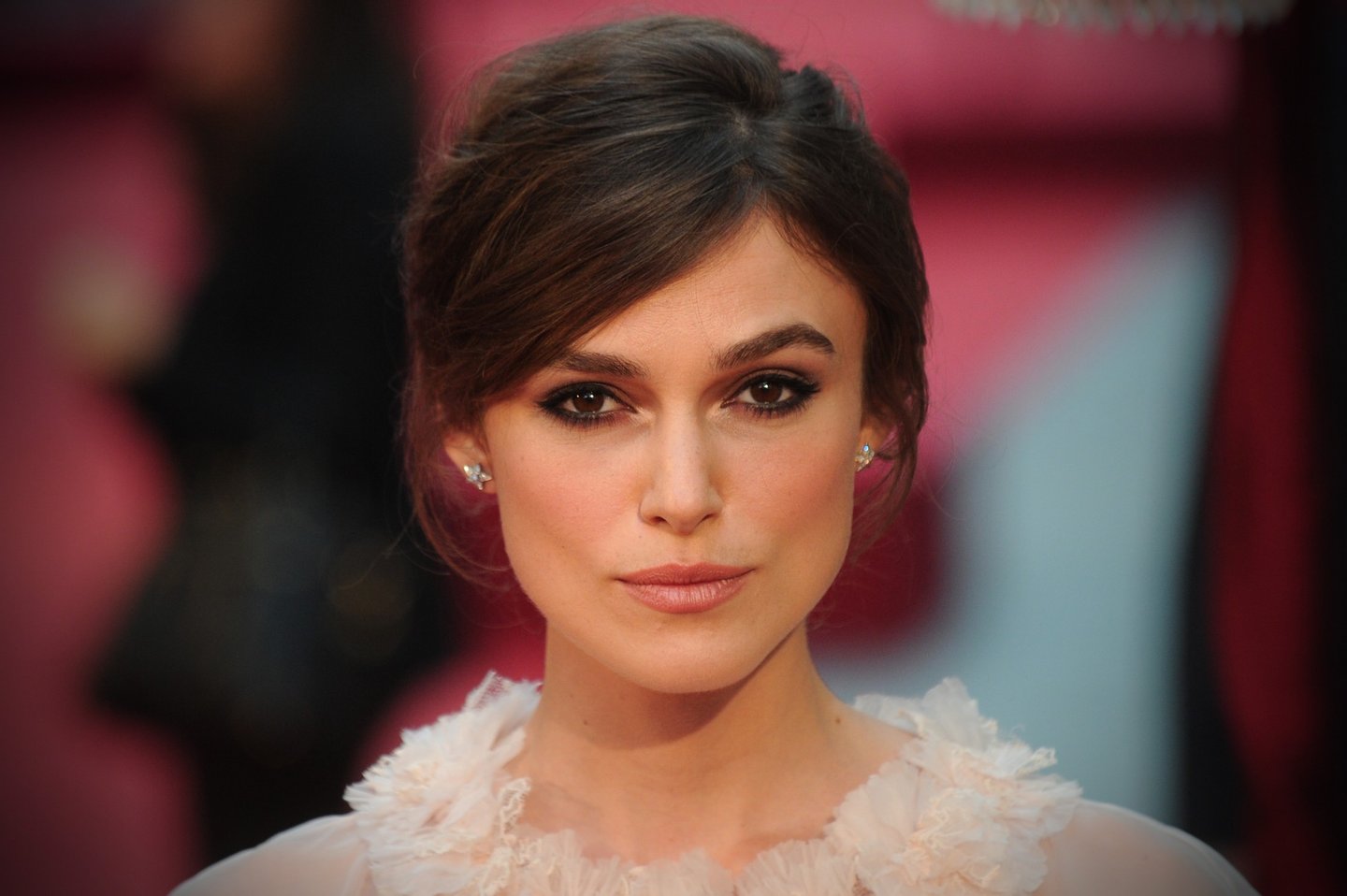 British actress Keira Knightley attends the worldwide premiere of 'Anna Karenina' in central London on September 4, 2012. AFP PHOTO/CARL COURT (Photo credit should read CARL COURT/AFP/GettyImages)