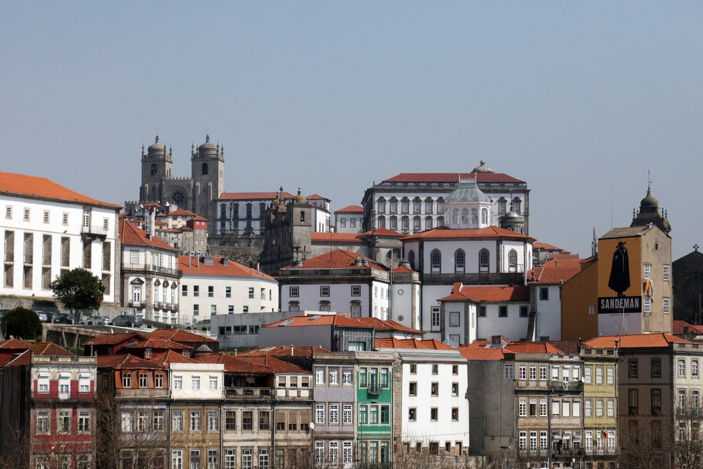 Vista aÃ©rea da cidade do Porto