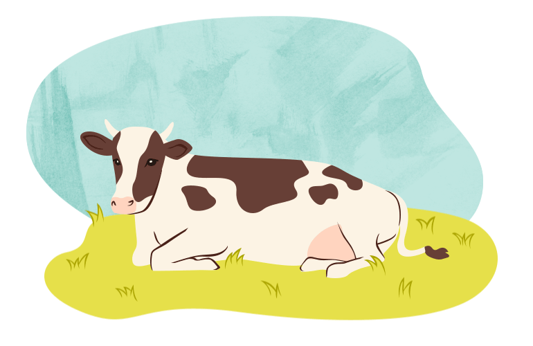 Vaca-deitada