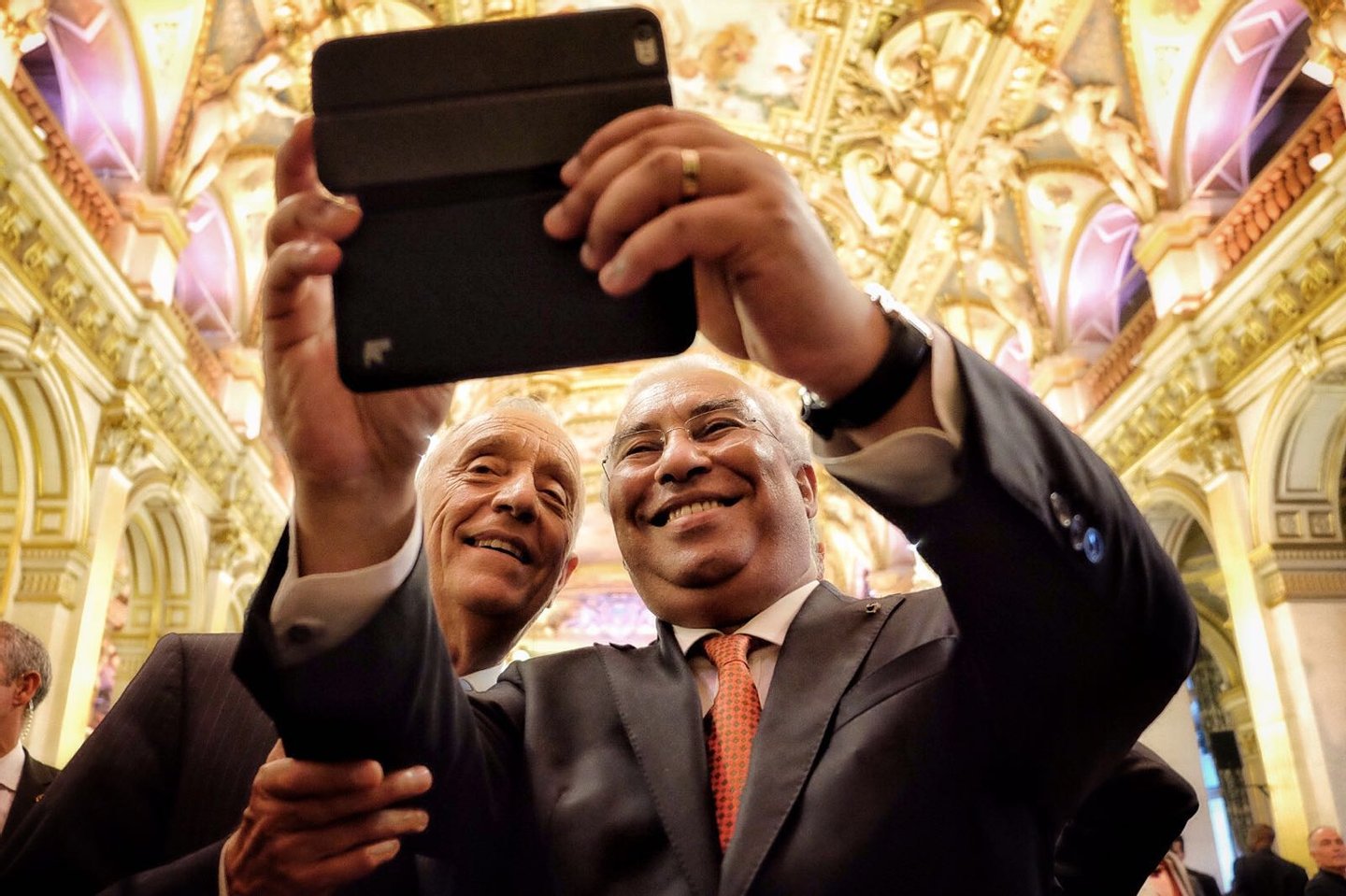 Marcelo e Costa selfie