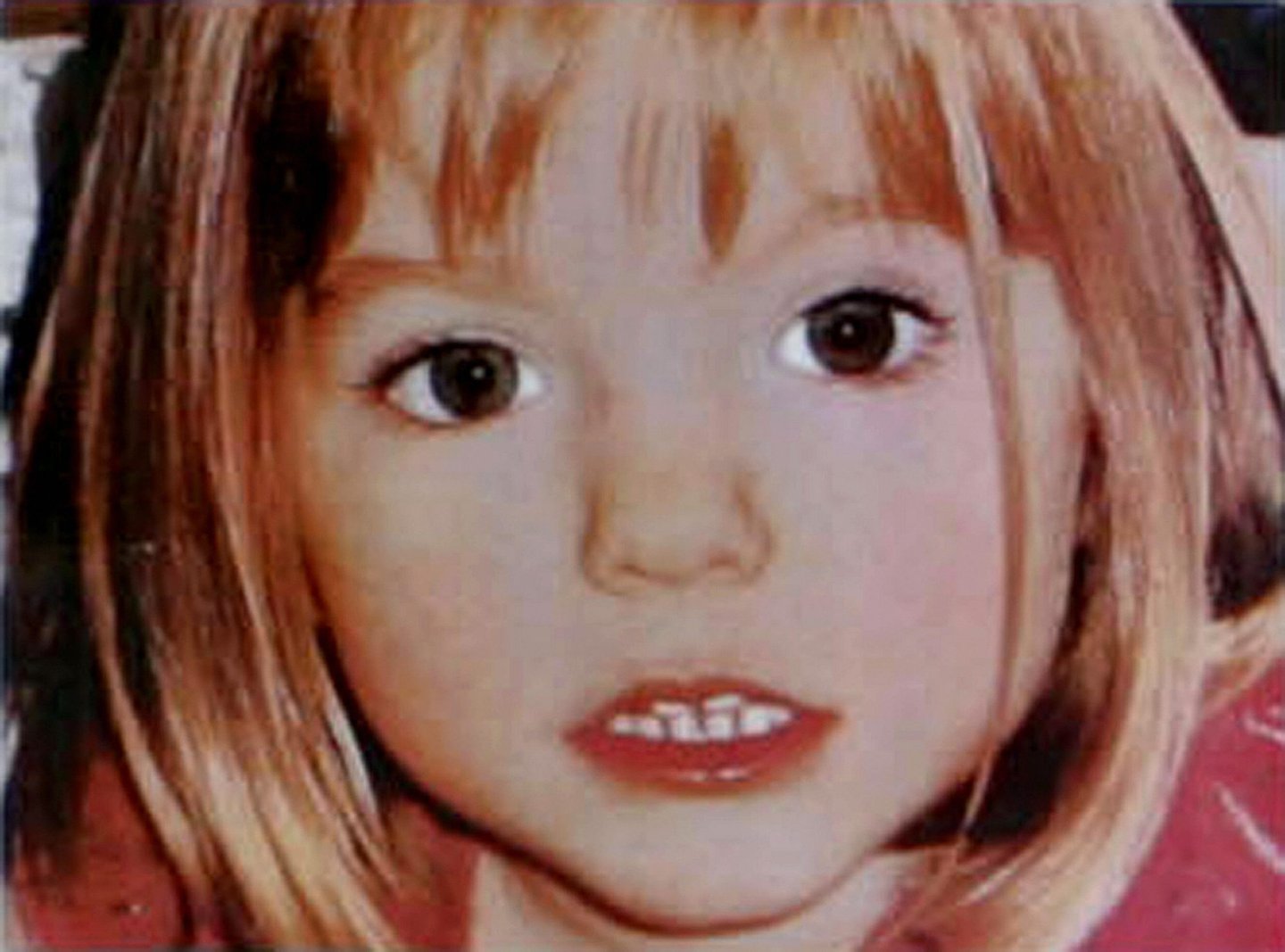 Lagos, PORTUGAL: A poster displaying the front page of the British newspaper The Sun shows 05 May 2007 a picture of three-year old British girl Madelaine McCann who went missing at the Ocean club apartment hotel in Praia de Luz , in Lagos. A team of three British police detectives arrived in Portugal today to help track down a suspected kidnapper believed to have abducted a British toddler. AFP PHOTO/- NO SALES (Photo credit should read -/AFP/Getty Images)