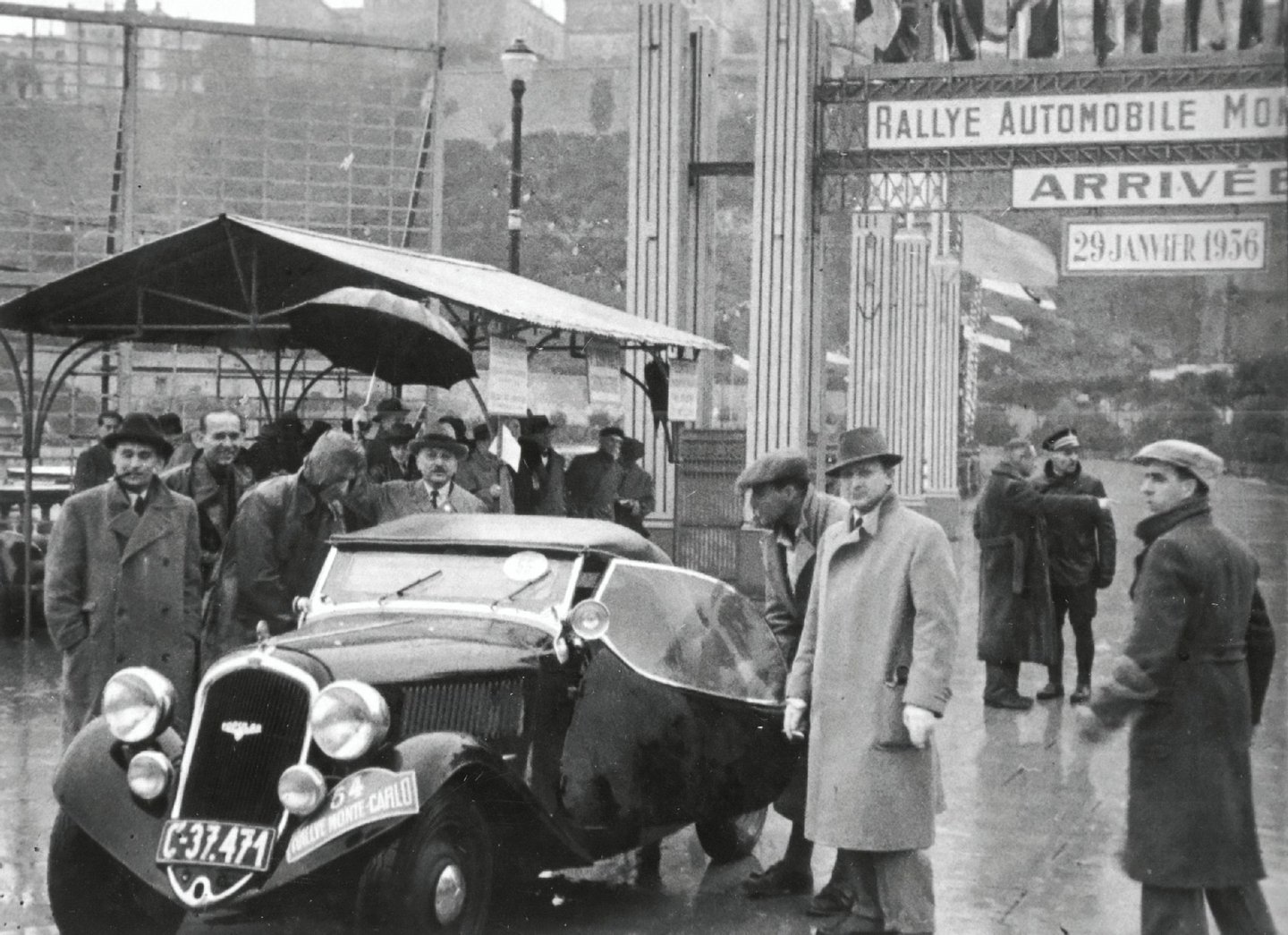 O roadster Popular brilhou no Rali de Monte Carlo em 1936