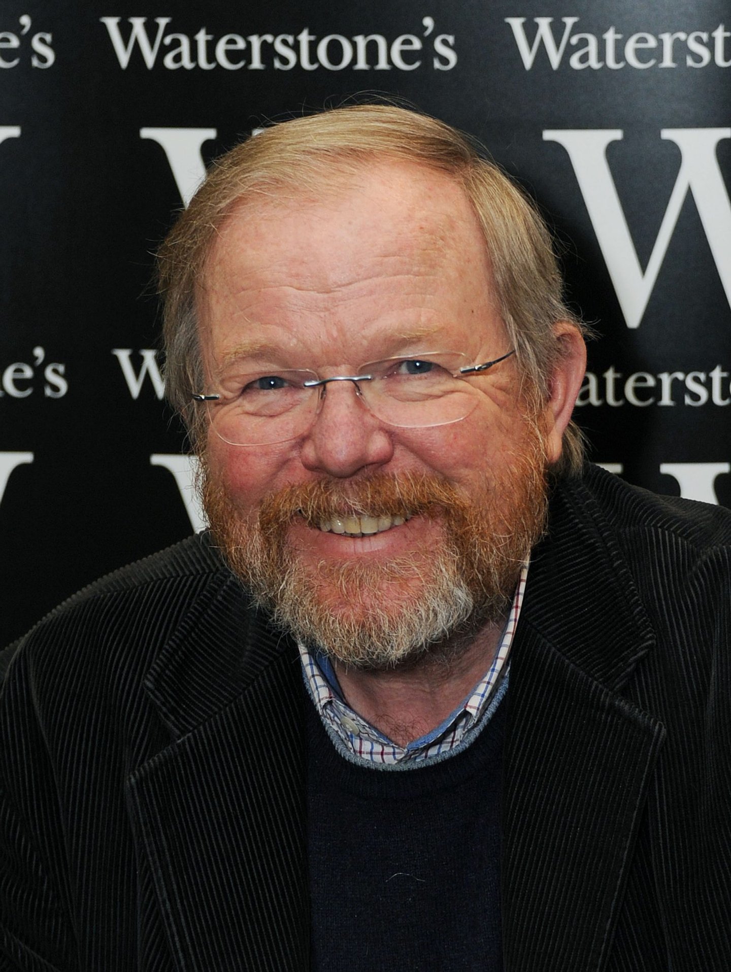 LONDON, UNITED KINGDOM - NOVEMBER 29: Bill Bryson poses as he meets fans and signs copies of his latest book 'One Summer: America 1927' at Waterstones on November 29, 2013 in London, England. (Photo by Stuart C. Wilson/Getty Images)