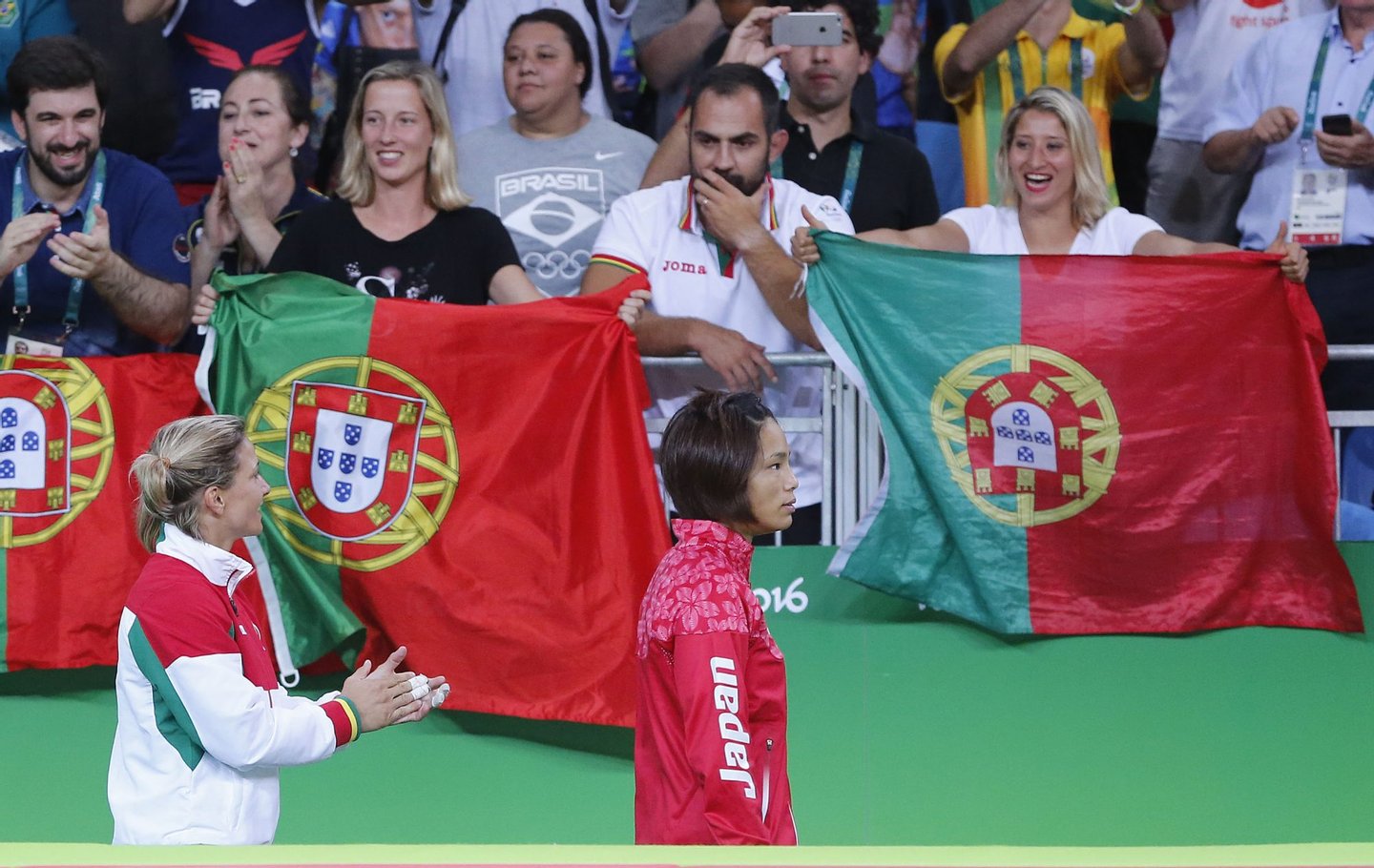 Judo. Combate de atribuiÃ§Ã£o da medalha de bronze. Jogos OlÃ­mpicos Rio 2016.