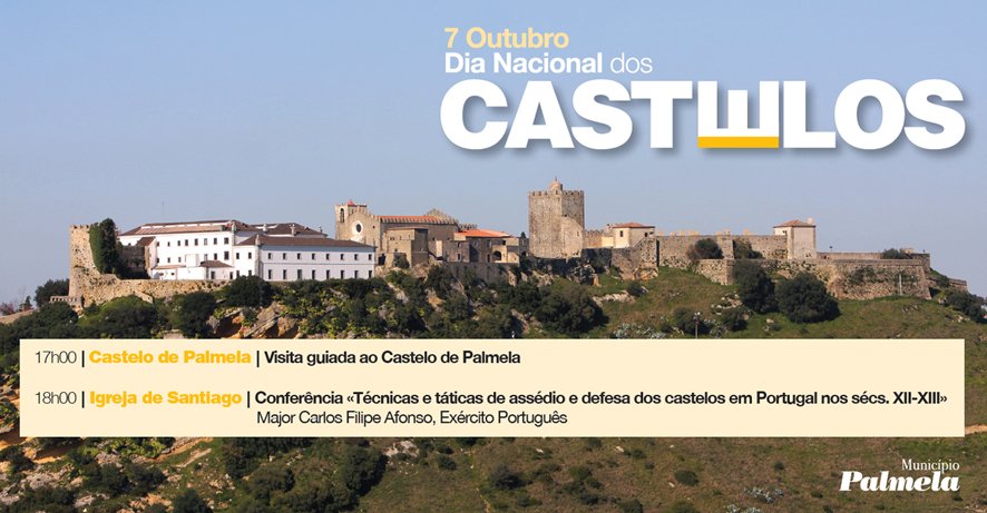 O Castelo de Palmela celebra o dia com visitas guiadas e conferÃªncia.