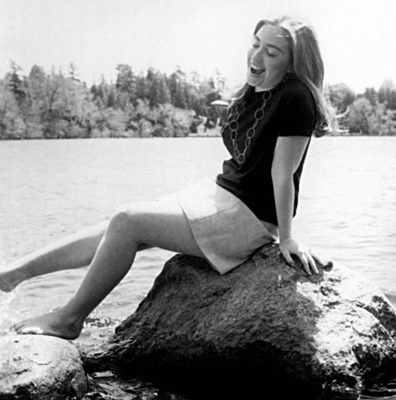 Hillary Clinton as a teenager, ca. 1960s