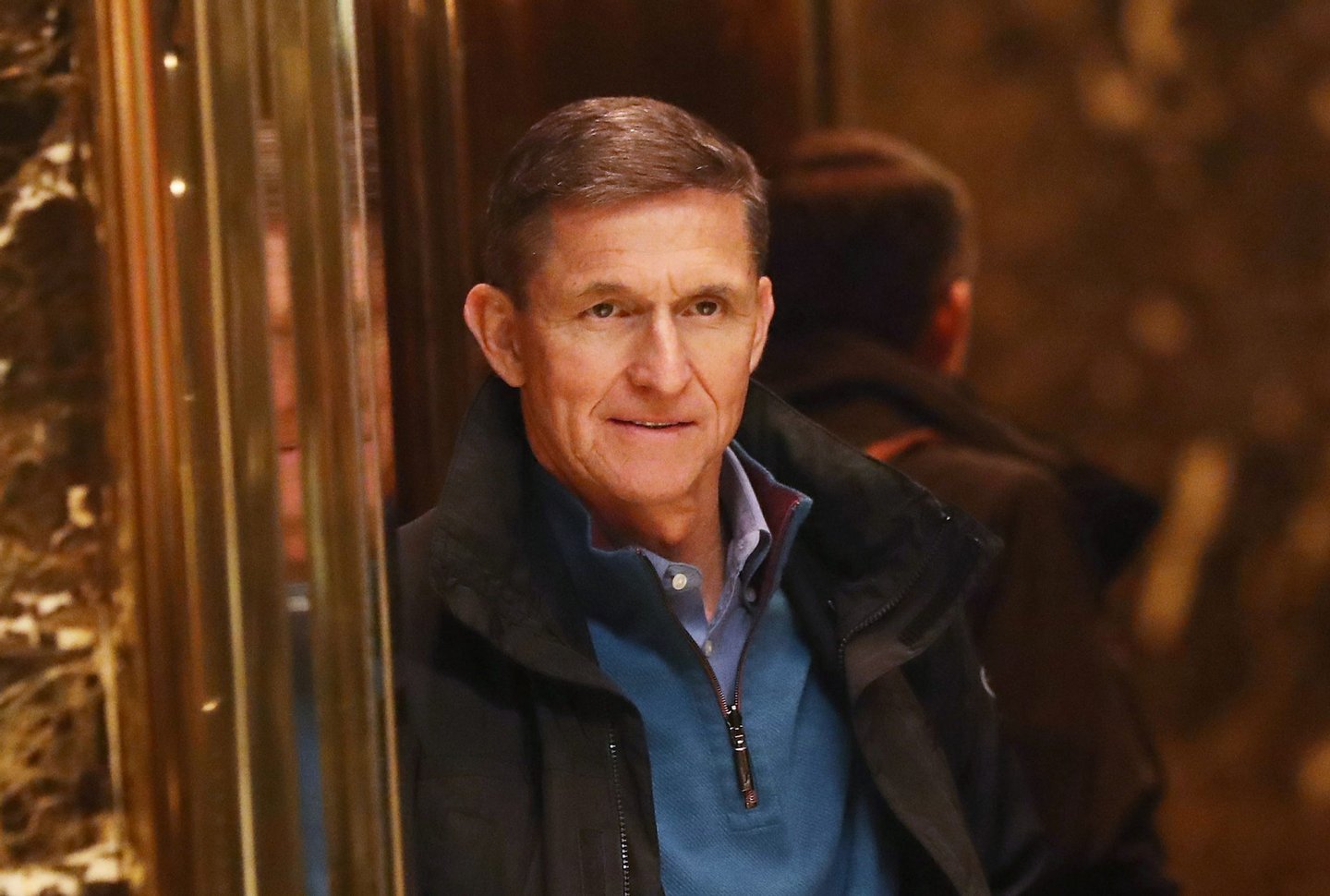 NEW YORK, NY - NOVEMBER 29: General Mike Flynn, Donald Trump's new national security adviser, arrives at Trump Tower on November 29, 2016 in New York City. President-elect Donald Trump and his transition team are in the process of filling cabinet and other high level positions for the new administration. (Photo by Spencer Platt/Getty Images)
