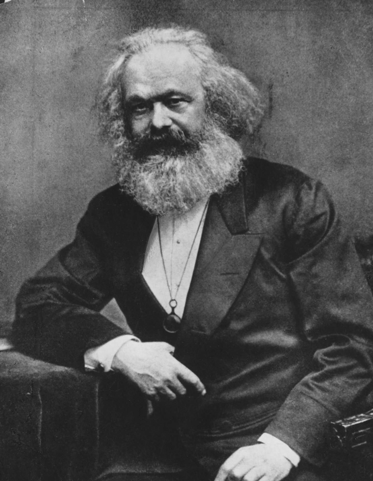 German social, political and economic theorist Karl Marx (1818 - 1883). (Photo by Henry Guttmann/Getty Images)