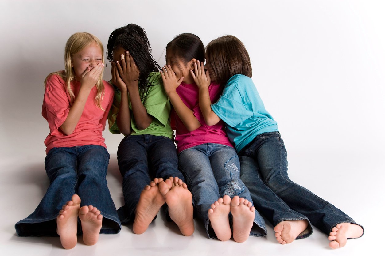 "African Descent, 10-11 Years, 8-9 Years, Asian Ethnicity, Barefoot, Caucasian, Cheerful, Child, Childhood, Color Image, Colors, Concepts And Ideas, Education, Ethnic, Ethnicity, Female, Friendship, Gossip, Group Of People, Happiness, Horizontal, Indigenous Culture, Lifestyle, Little Girls, Multi Colored, Multi-Ethnic Group, Mystery, People, People", Play, Playful, Playground, Playing, Schoolyard, Secrecy, Smiling, Teamwork, Togetherness, Traditional Culture, Variation, Whispering, White, 