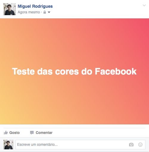 Facebook Cores 1