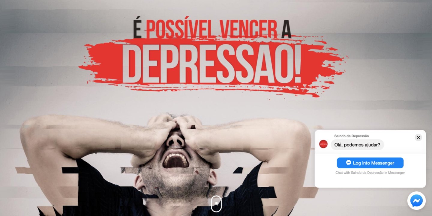 Site da IURD garante cura para a depressão em 3 minutos Psiquiatras