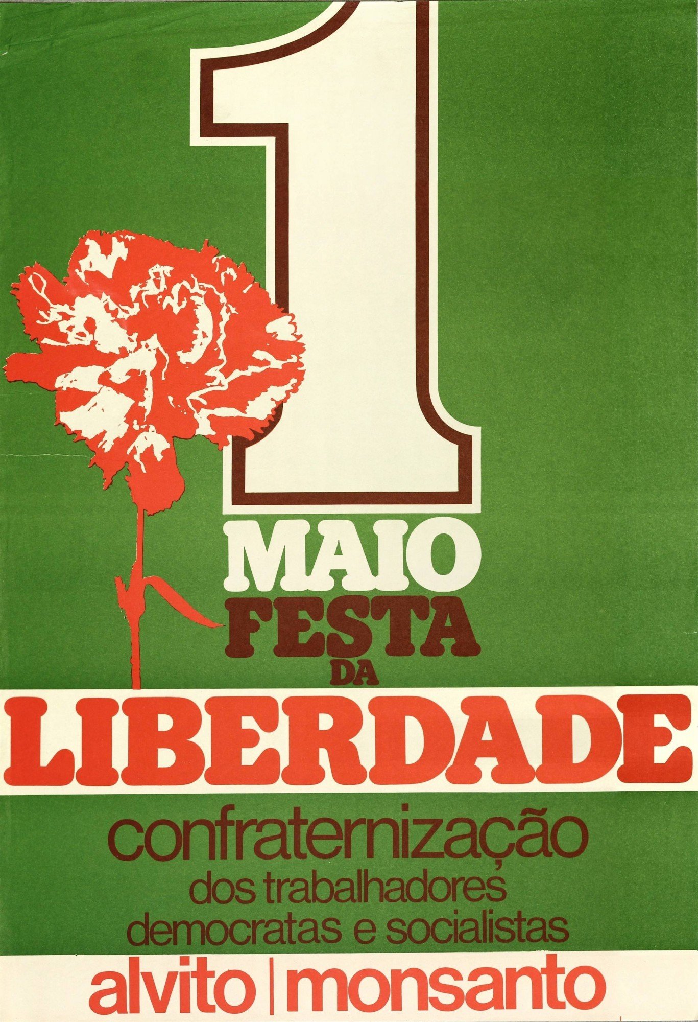 “Liberdade e democracia”. Os cartazes do 1 de maio Observador