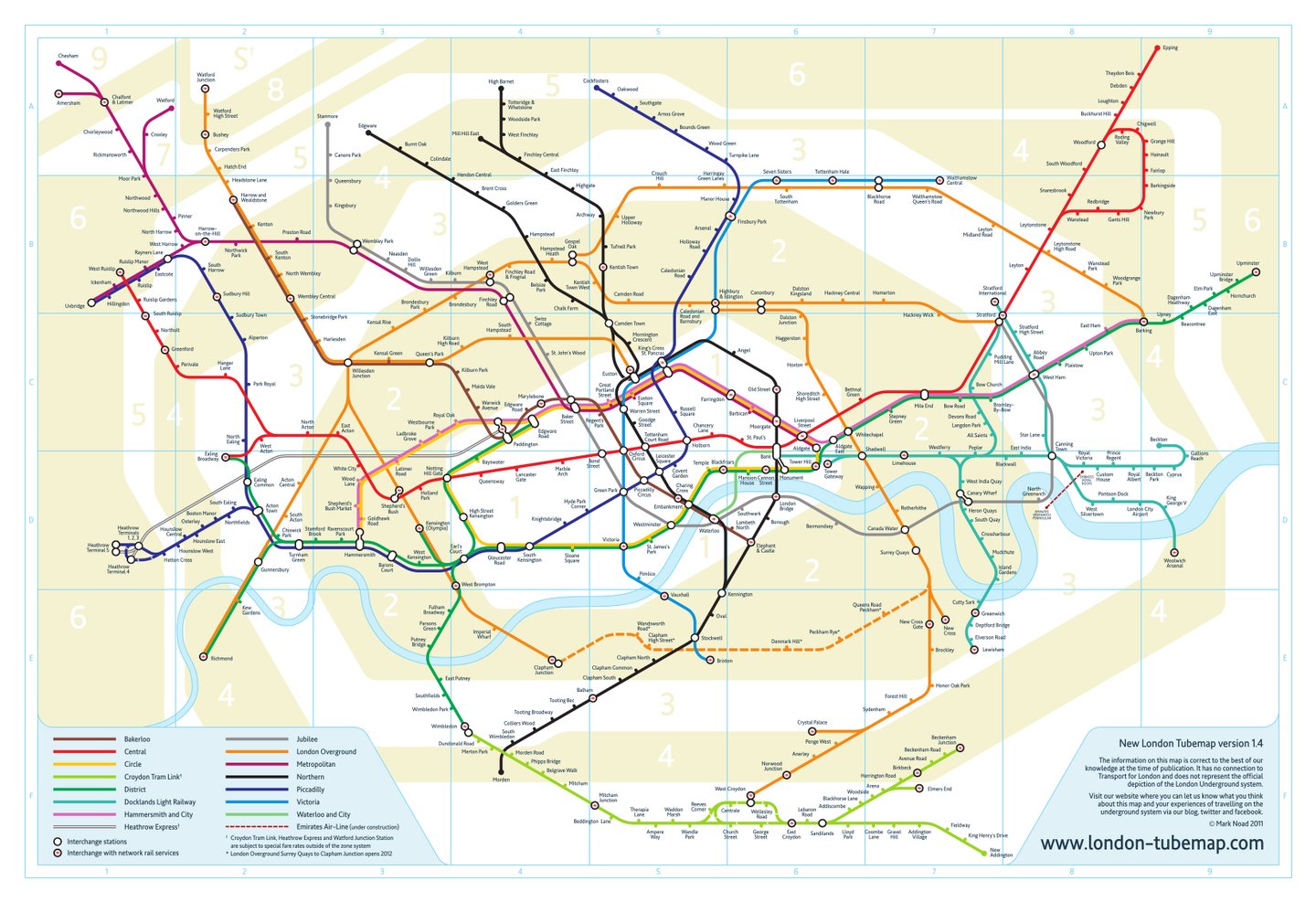 Novo mapa do metro de Londres geograficamente mais preciso – Observador