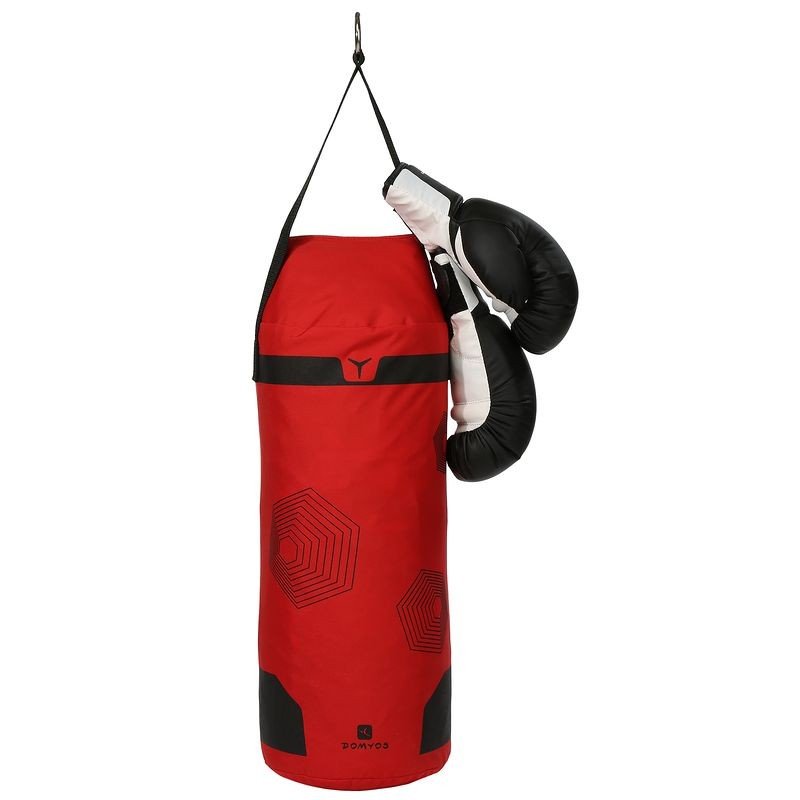 conjunto luvas saco boxe