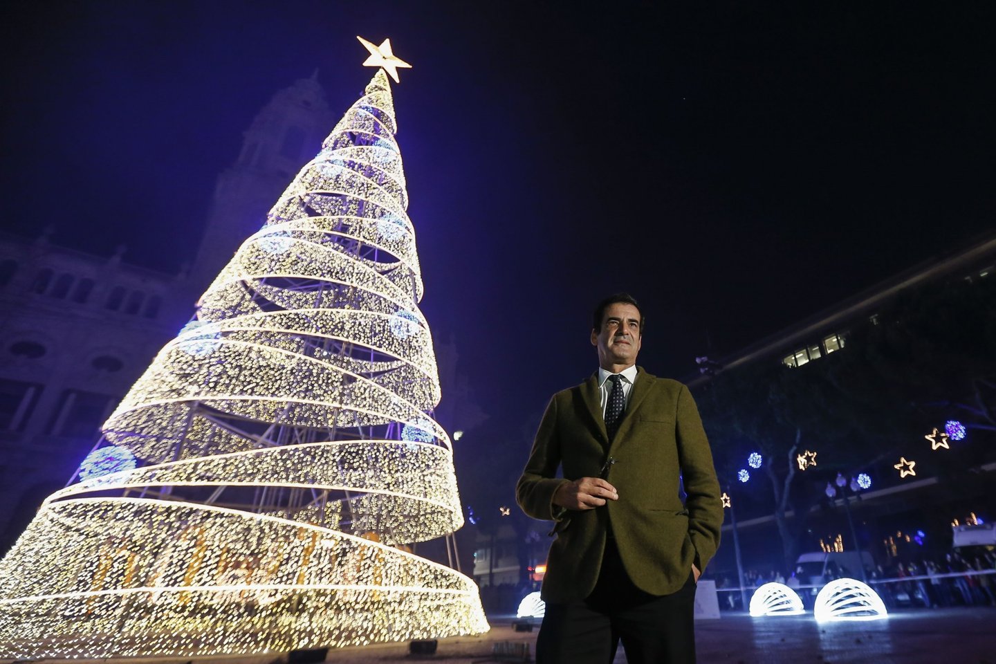 Porto: iluminação de Natal