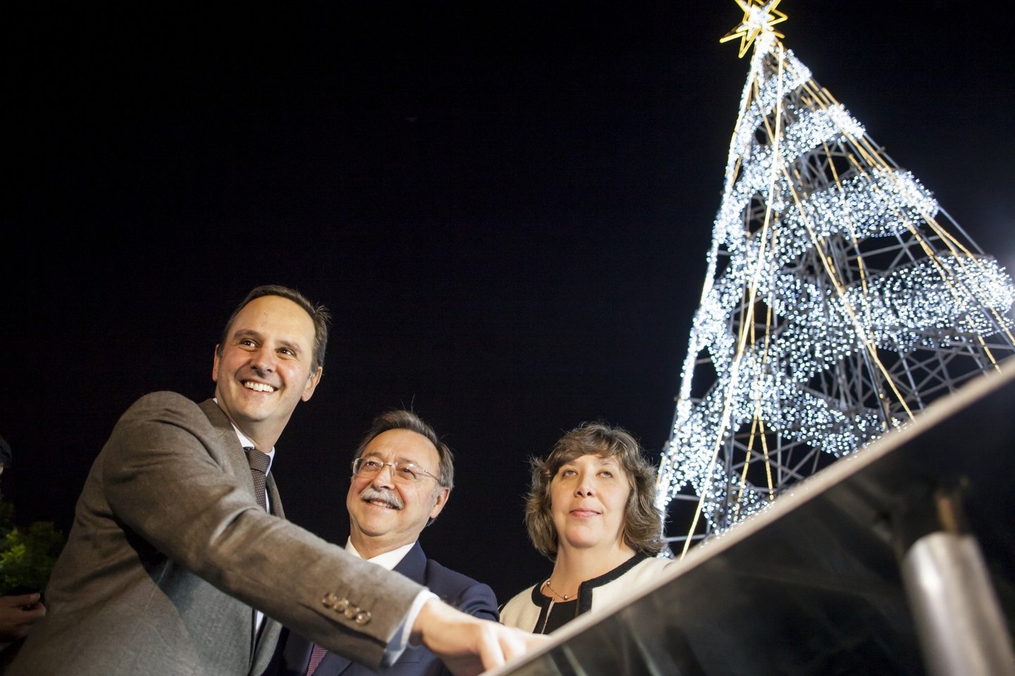 Lisboa : inauguração das iluminações de Natal