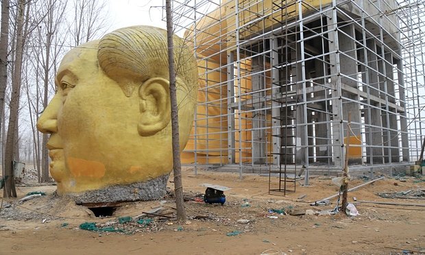 estátua Mao tsé-tung