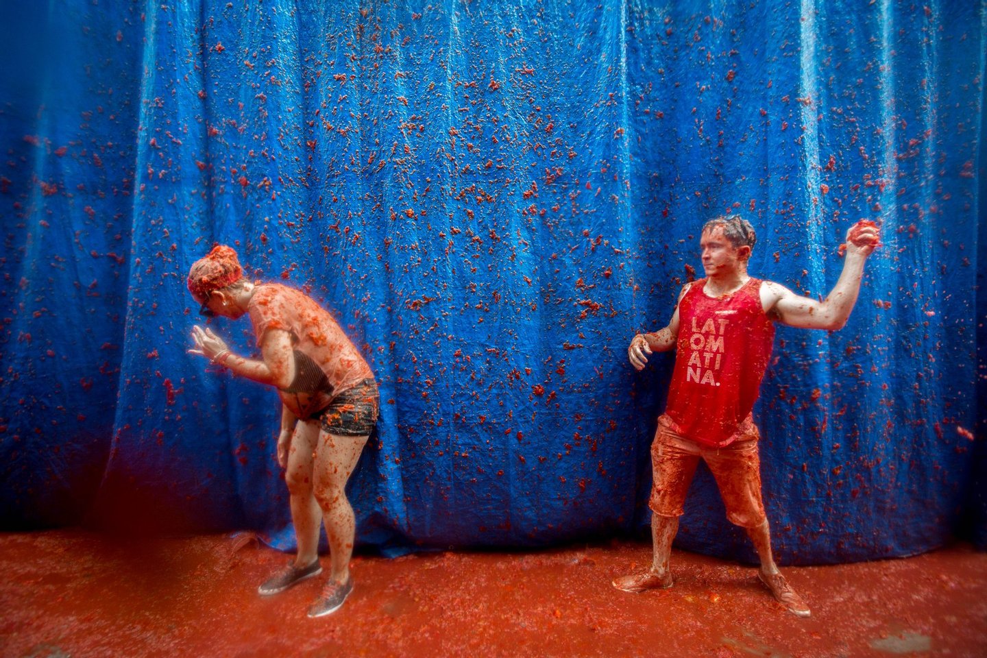 Tomatina A Guerra De Tomate Em Espanha Observador 3179