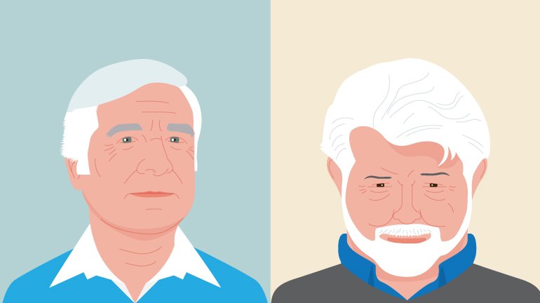 Gene e George: estiveram, bem, miúdos, muito bem