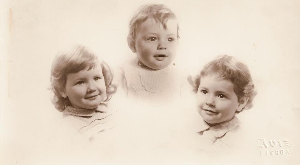 Os irmãos Helena, Zé Pedro e Paula