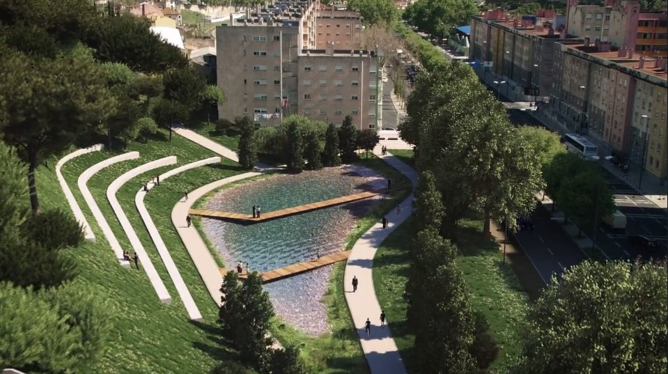 Avenida de Ceuta vai ter uma ribeira no separador central ...