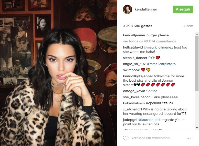 As fotografias e os famosos com mais “likes” no Instagram em 2016 Observador As fotografias e os famosos com mais “likes” no Instagram em 2016 Observador