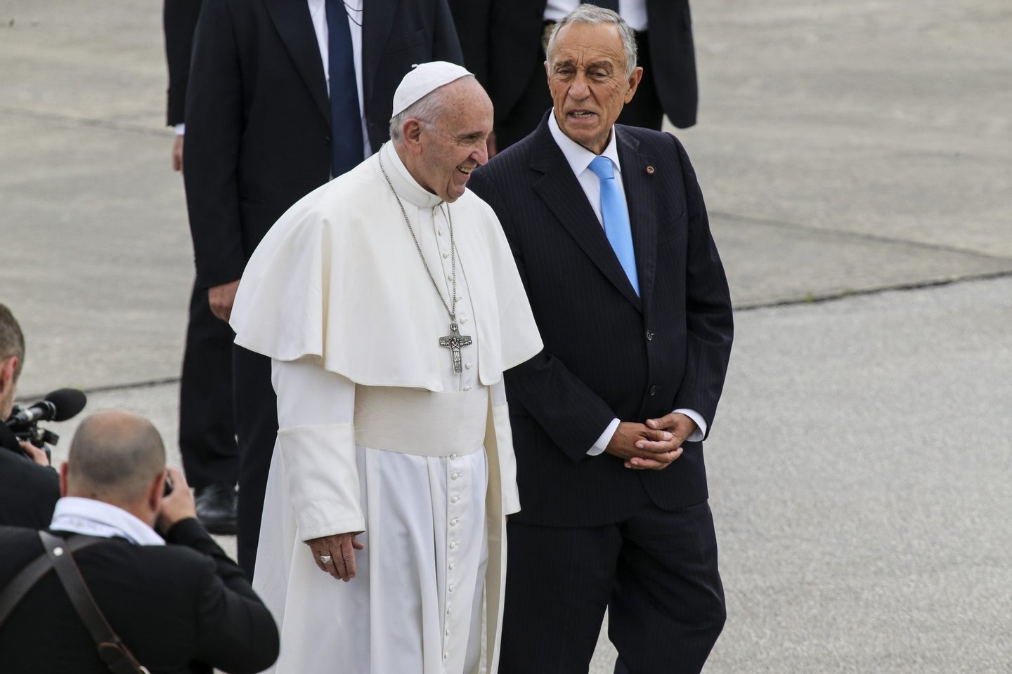 As imagens das 24 horas intensas do Papa em Portugal Observador