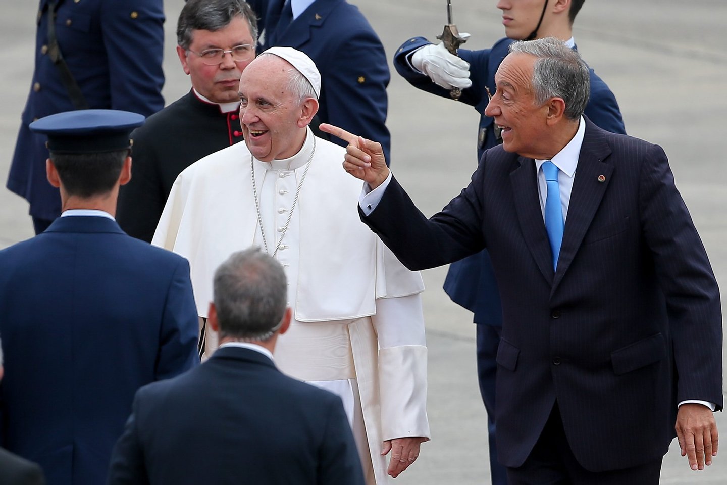 As imagens das 24 horas intensas do Papa em Portugal Observador