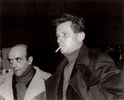 António Reis e Jean-Marie Straub, no Festival de Londres, na década de 80.