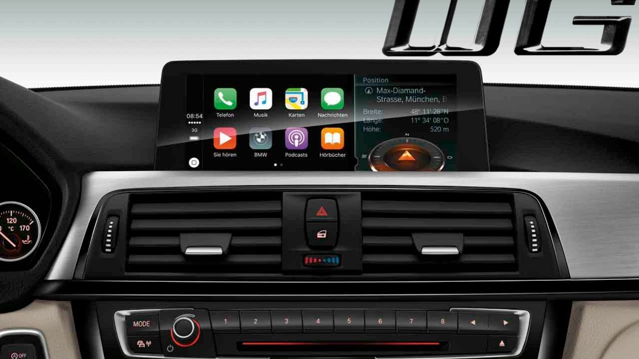 Как подключить apple carplay bmw