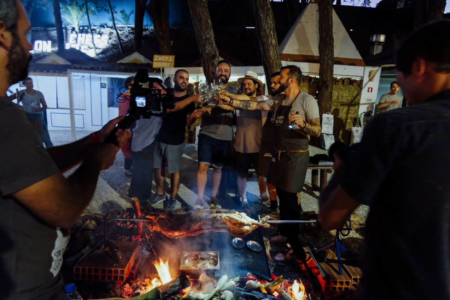 Chefs on Fire e se sete cozinheiros brincassem com o fogo? Observador