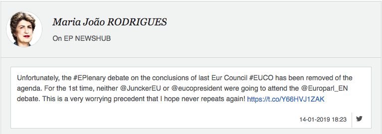 captura-de-ecracc83-2019-01-15-as-08-51-07 Eurodeputada do PS teve de apagar tweet depois de gaffe