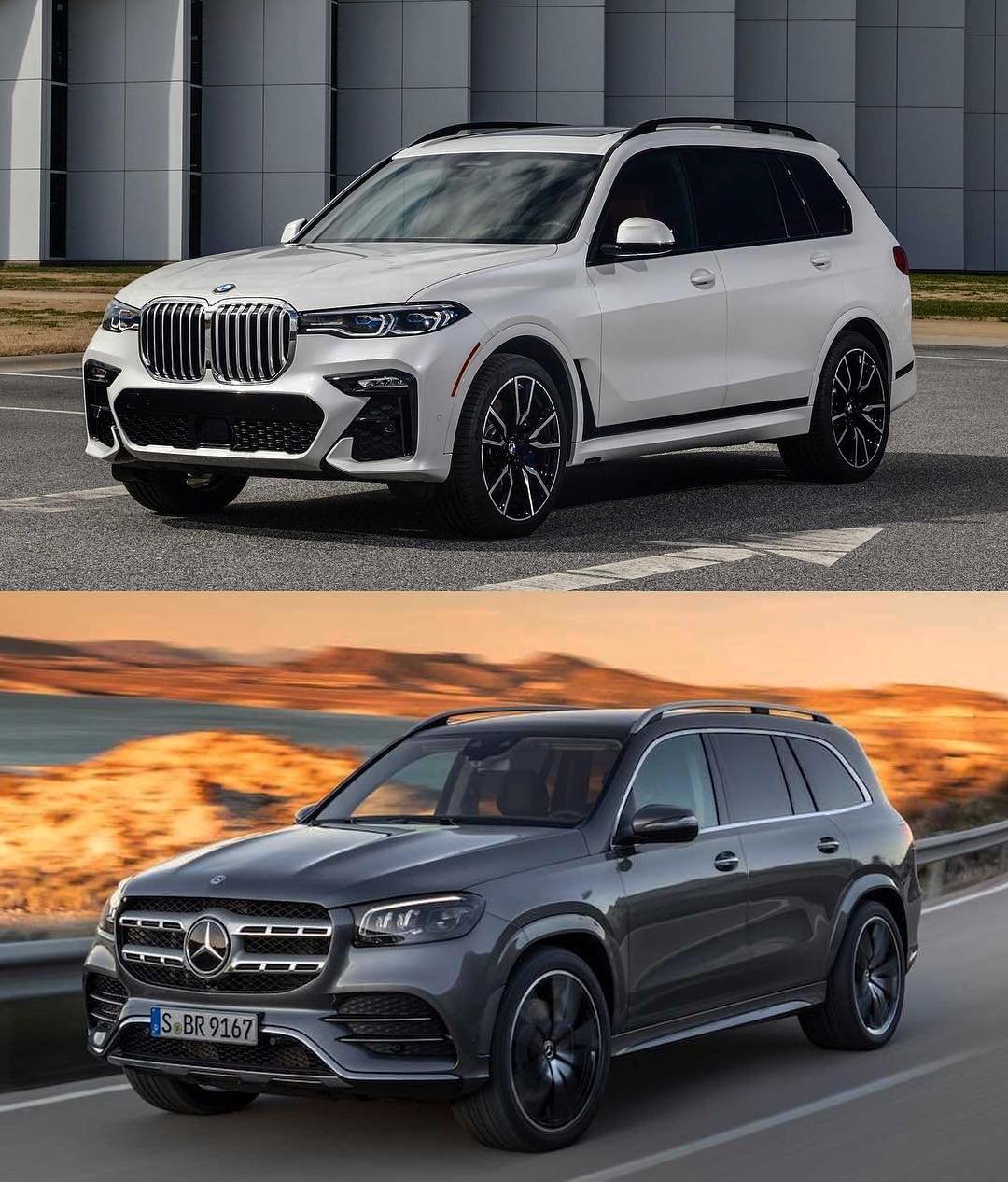 Bmw x mercedes