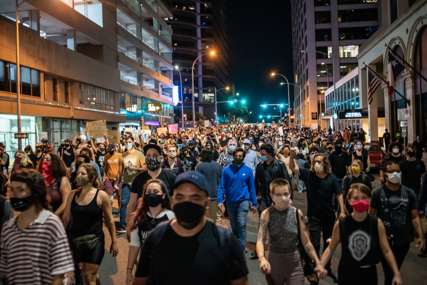 Vigil Held In Austin For Man Shot And Killed At BLM Protest