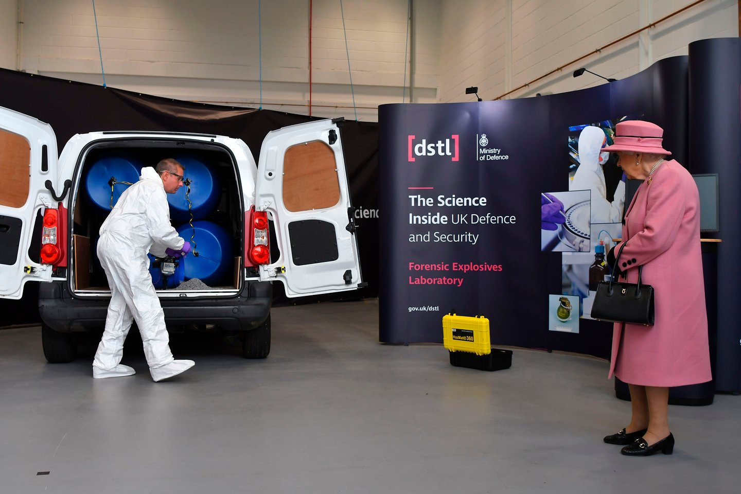 BRITAIN-ROYALS-SCIENCE-DEFENCE