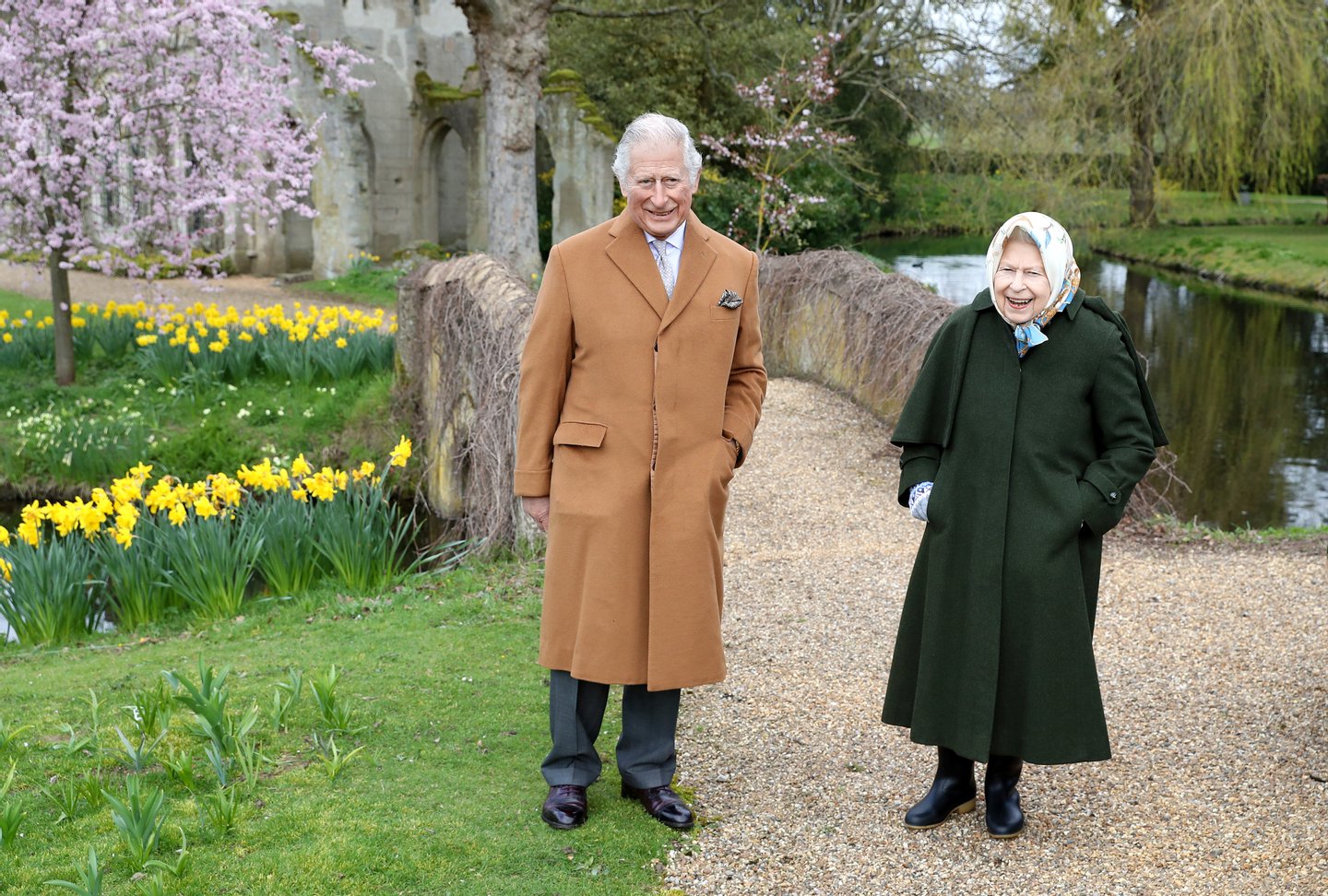 Official Pictures Of The Queen And The Prince of Wales