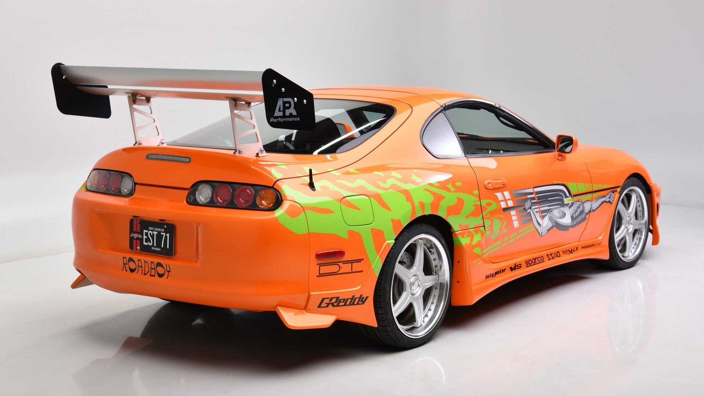 Toyota supra paul walker