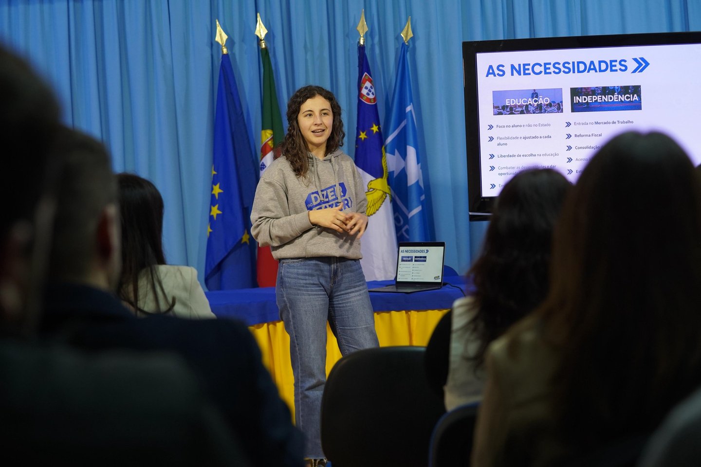 Catarina Marinho eleita presidente da JP, primeira mulher a liderar os jovens do CDS